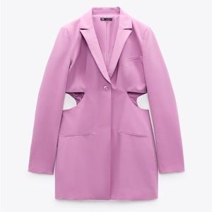 ZARA Cut-Out Blazer